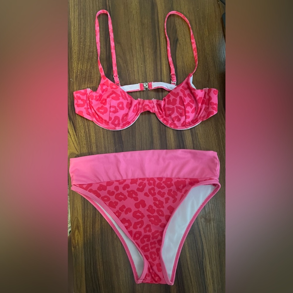 SHEIN swim matching bikini set